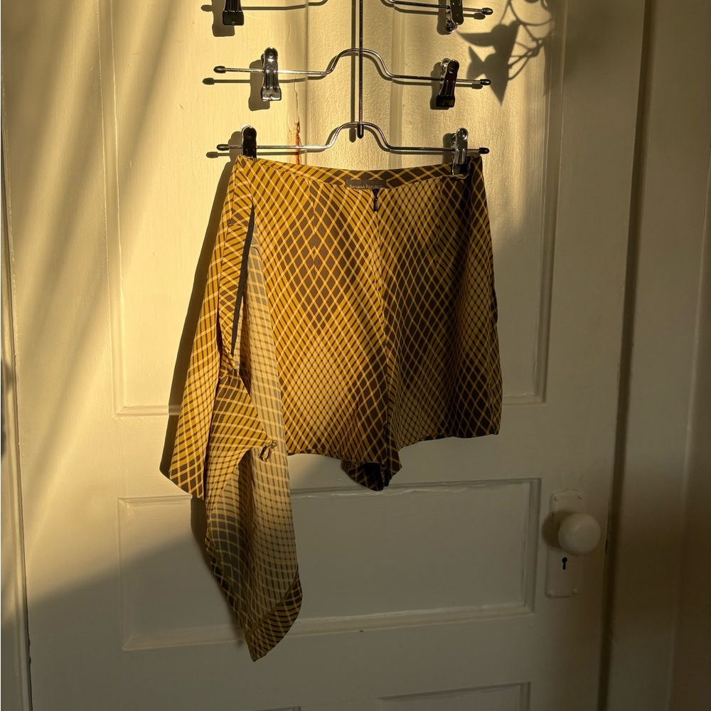 Stylish Yellow Skort